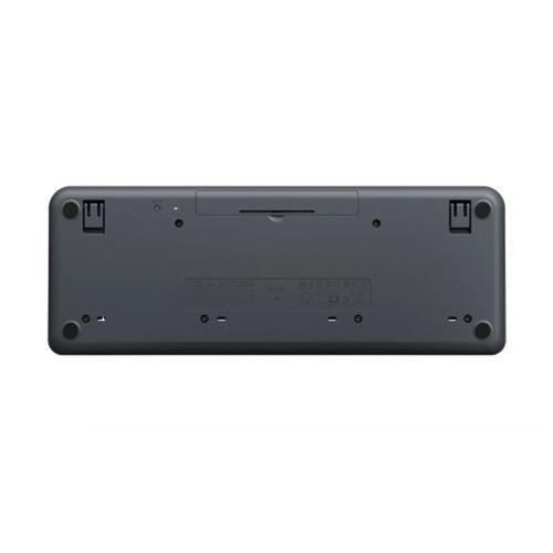 LOGITECH K250, Siyah, 920-013460, Bluetooth, Türkçe Q, Multimedya, Kompakt Klavye