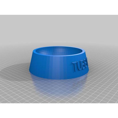 Özelleştirilebilir Tamamen Parametrik Köpek Kedi Mama Kabı 3D Baskı (Bu ürün Sadece Plastik parçadır - Almadan Önce Soru Sorabilirsiniz)