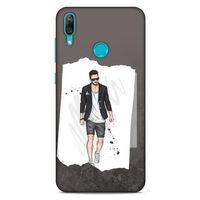 Sokak Modası 39 Huawei Y7 2019 Kılıf Desenli Silikon