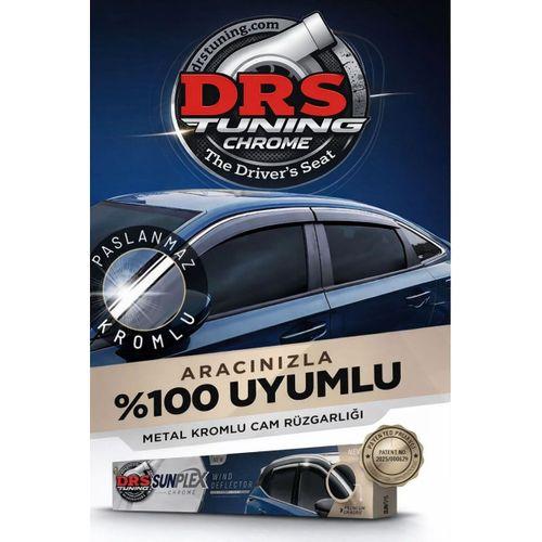Sunplex Citroen C5 Aircross 2019+ Kromlu Cam Rüzgarlığı Paslanmaz Çelik Kromlu