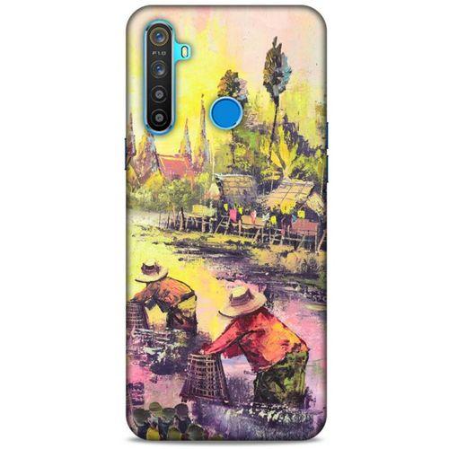 Cityx (14) Oppo Realme 5i Kılıf Silikon Kapak Desenli