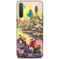 Cityx (14) Oppo Realme 5i Kılıf Silikon Kapak Desenli