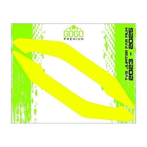 TVS Tvs Jupiter 2023 - 2025 Uyumlu Far Üstü Film Sarı