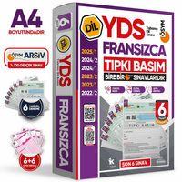 2026 YDS Fransızca ÖSYM Tıpkı Basım Çıkmış Soru Deneme Paketi 6lı Fasikül SETİ