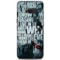 Samsung Galaxy S8 Plus Uyumlu Kılıf Joker (12) Koruyucu Silikon Açık Mavi