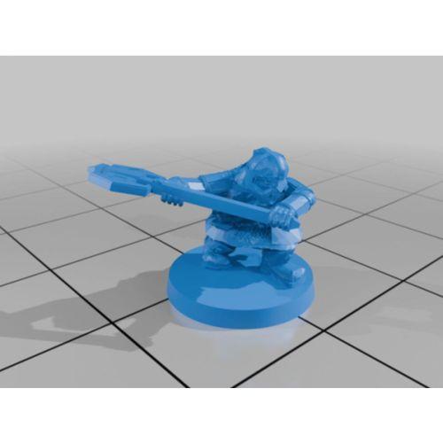 Khazad Guard 10mm Ölçek (Bu ürün Sadece Plastik parçadır - Almadan Önce Soru Sorabilirsiniz)