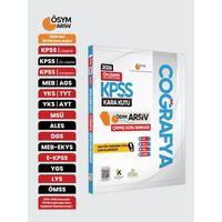 2026 KPSS Önlisans/Ortaöğretim Coğrafya Kara Kutu ÖSYM Çıkmış Soru Bankası Konu Özetli Çözümlü