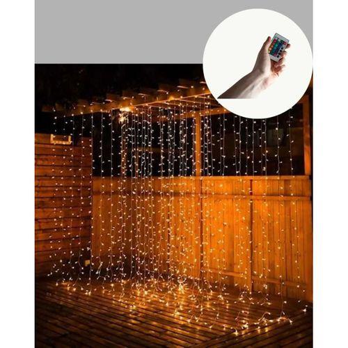 300 Led Perde Işık – Sıcak Beyaz Dekoratif Aydınlatma