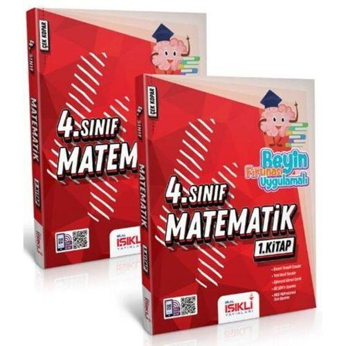 4. Sınıf Matematik Beyin Fırtınası Uygulamalı Soru Bankası Seti Bilal Işıklı Yayınları