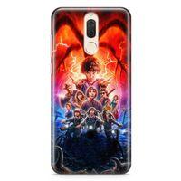 Huawei Mate 10 Lite Kılıf Sranger Things Arka Kapak Koruma Desenli Full Koruyucu