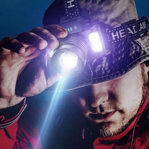 Sensörlü Cree Tg Led  Şarjlı Kafa Lambası  Wt-625