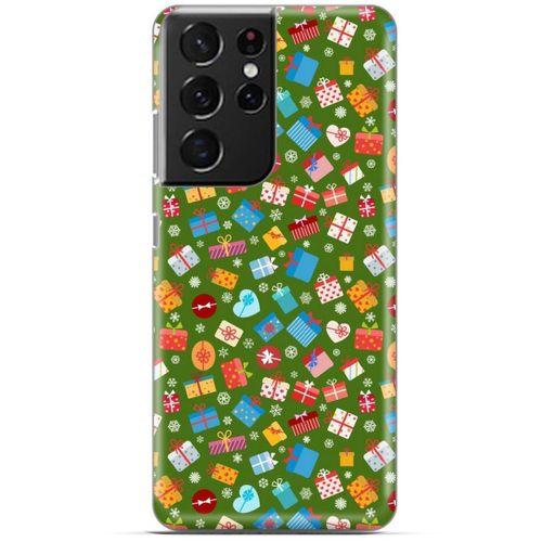 Samsung Galaxy S21 Ultra Kılıf Yılbaşı Süsleri (20) Koruyucu Kılıf