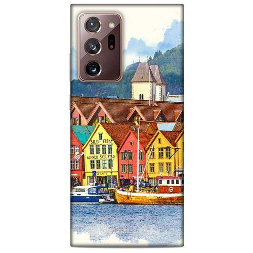 Cityx (21) Samsung Galaxy Note 20 Ultra Kılıf Silikon Kapak Desenli