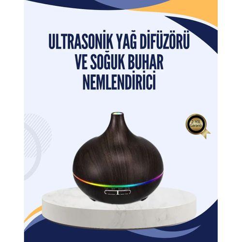 Led Işıklı Sessiz Çalışan Soğuk Buhar Nemlendirici