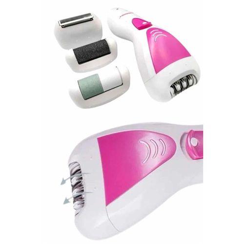 4 Başlıklı Bakım Cihazı Epilatör Tüy Alma Makinesi Topuk Törpüsü