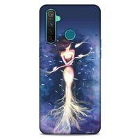Y.Liva-2021 Özel Seri Deniz Kızı Oppo Realme 5 Pro Kılıf Silikon Kapak