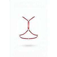 Kırmızı Kadın Kemer Deri Vücut Aksesuarı - Brf203