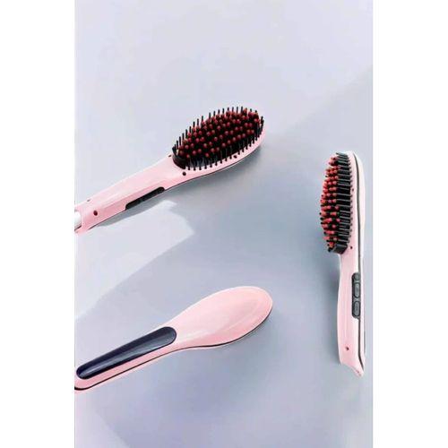 Fön Etkili Saç Düzleştirici Tarak Yıpranma Karşıtı Döner Kablo Isı Ayarlı