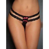 Fantezi Dantelli Fiyonklu String-tanga