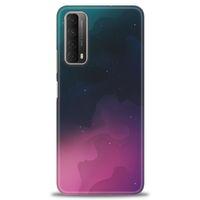 Huawei P Smart 2021 Kılıf HD Baskılı Kılıf - Gökyüzü + Tam Ekran Koruyucu
