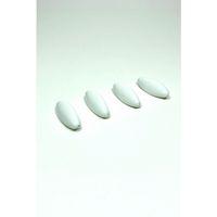 4 Adet Plastik Çengelli Eşarp Ve Şal İğnesi Beyaz 4 cm