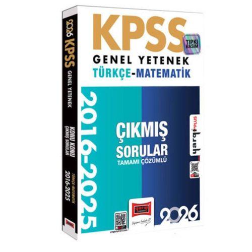 Yargı Kpss Gy Türkçe Matematik Çıkmış Sorular 2026