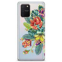 Samsung Galaxy S10 Lite Kılıf Deve Tabanı Arka Kapak Koruma Desenli Full Koruyucu