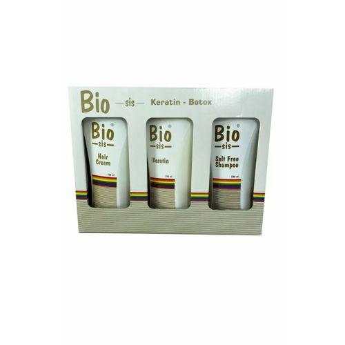 Brezilya Fönü 3'lü Kutulu Set Keratin + Saç Kremi + Tuzsuz Şampuan Düz ve Işıltılı Saçlar Botox