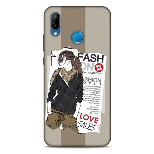 Sokak Modası 16 Huawei P20 Lite Kılıf Desenli Silikon