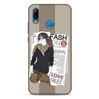 Sokak Modası 16 Huawei P20 Lite Kılıf Desenli Silikon