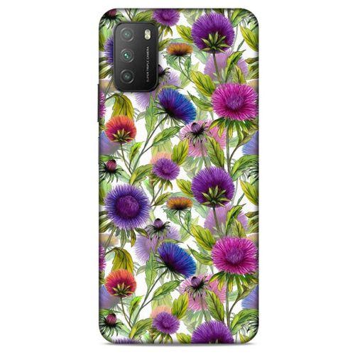 Lopard Xiaomi Poco M3 Uyumlu Kılıf Botanix (80) Silicone Case