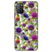 Lopard Xiaomi Poco M3 Uyumlu Kılıf Botanix (80) Silicone Case