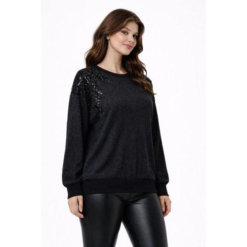 Kadın Yumoş Sıfıryaka Sweatshirt BGL-ST05320
