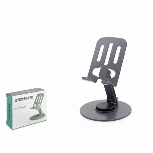 Dönebilir Ve Katlanabilir Masaüstü Metal Telefon Tutucu