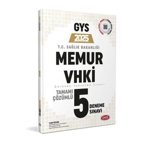 T.C. Sağlık Bakanlığı Memur VHKİ 5 Deneme Data Yayınları