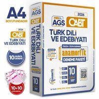 2026 KPSS MEB-AGS ÖABT Edebiyat Öğretmenliği Deneme Yeni Sistem Özgün 10lu Çözümlü Deneme