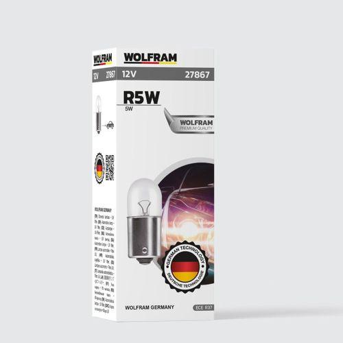 Wolfram R5W Ampul 67 12V 5W 10 ADET
