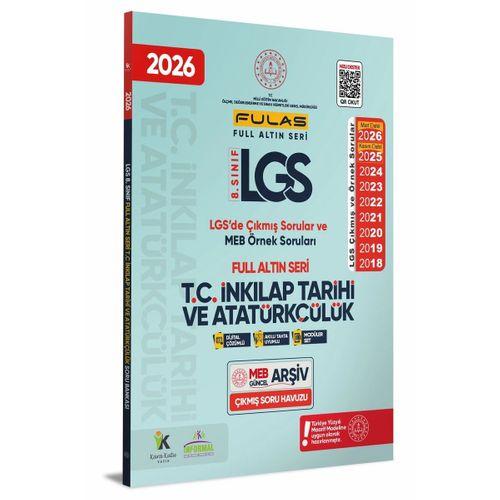 2026 8 Sınıf Full LGS Altın Seri(FULAS)MEB Çıkmış Modüler Soru Bankası Seti Çözümlü EN KAPSAMLI SET