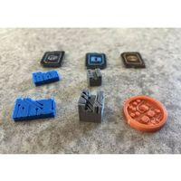 Cyberpunk Gece Şehri Çeteleri 3D Jetonlar V2 (Bu ürün Sadece Plastik parçadır - Almadan Önce Soru Sorabilirsiniz)