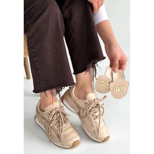 Dissa Bej Cilt Bağcıklı Paraşüt Detaylı Spor Ayakkabı