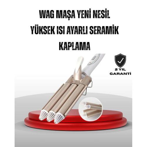 Ayarlanabilir Isılı Bukle Saç Maşası