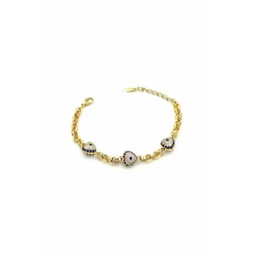 Xuping Nazar Vip Bileklik - Altın