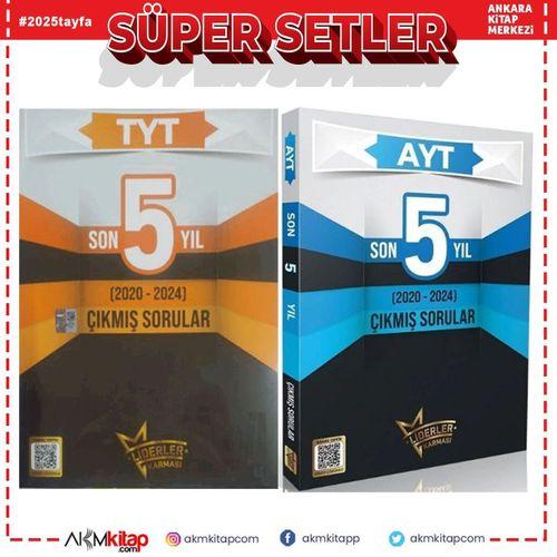 Liderler Karması TYT AYT Son 5 Yıl Çıkmış Sorular Seti 2 Kitap