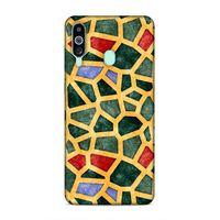 Samsung Galaxy M40 Uyumlu Kılıf Utopia (22) Tam Koruma Kılıfı Suluboya