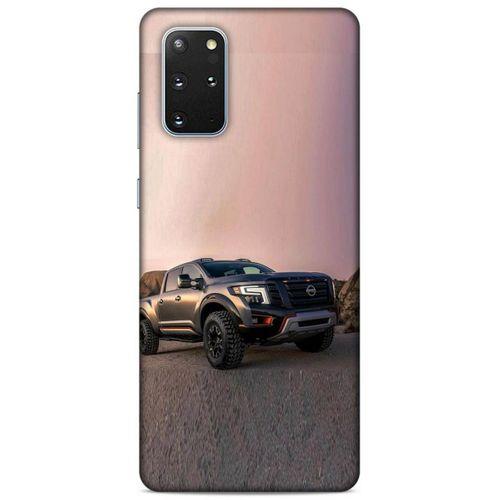 Lopard Samsung Galaxy S20 Plus Uyumlu Kılıf PickUpX (45) Liquid Air Kılıf Antrasit