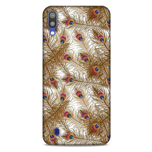 Samsung Galaxy M10 Kılıf Desenli Özel Seri Tüyler (25) Antişok Kapak