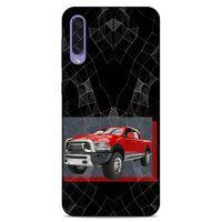 Lopard Samsung Galaxy A50s Uyumlu Kılıf PickUpX (7) Telefon Kılıfı Ateş Kırmızı