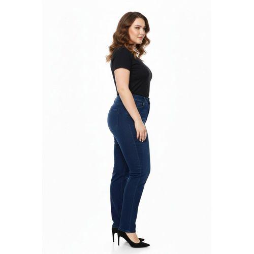Kadın Jeans Pantolon Kemer Lastikli Düğmeli BGL-ST05059