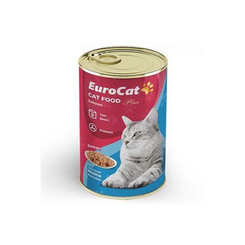 Eurocat Kedi Konservesi Somonlu 415 Gr
