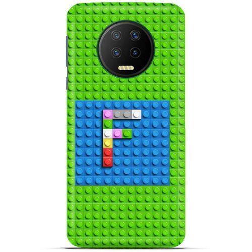 Lopard İnfinix Note 7 Uyumlu Kılıf BloX (16) Kalın Kılıf F Harfi